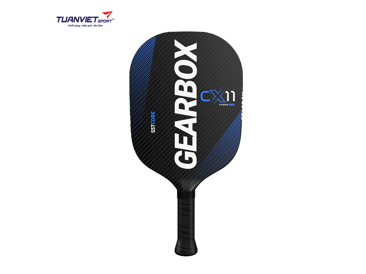 Vợt Pickleball GEARBOX CX11 Quad Power - Blue