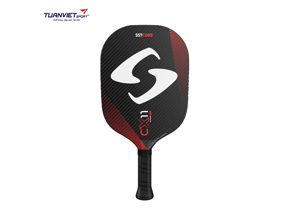 Vợt Pickleball Gearbox CX11 Quad Power - Red - 7.8oz