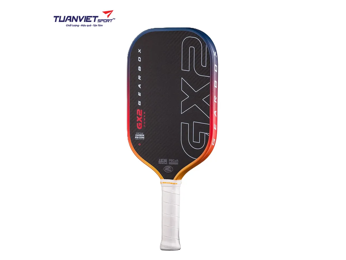 Vợt Pickleball Gearbox GX2 Power Elongated Dual Certified - Limited Edition