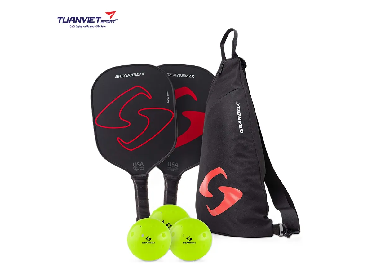 Bộ dụng cụ Pickleball GEARBOX Ultimate Pickleball Starter Kit