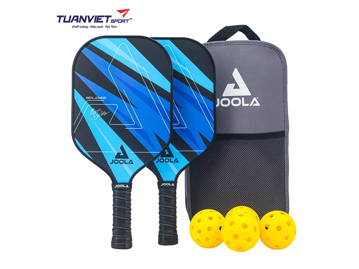 Bộ vợt pickleball JOOLA Ben Johns Blue Lightning