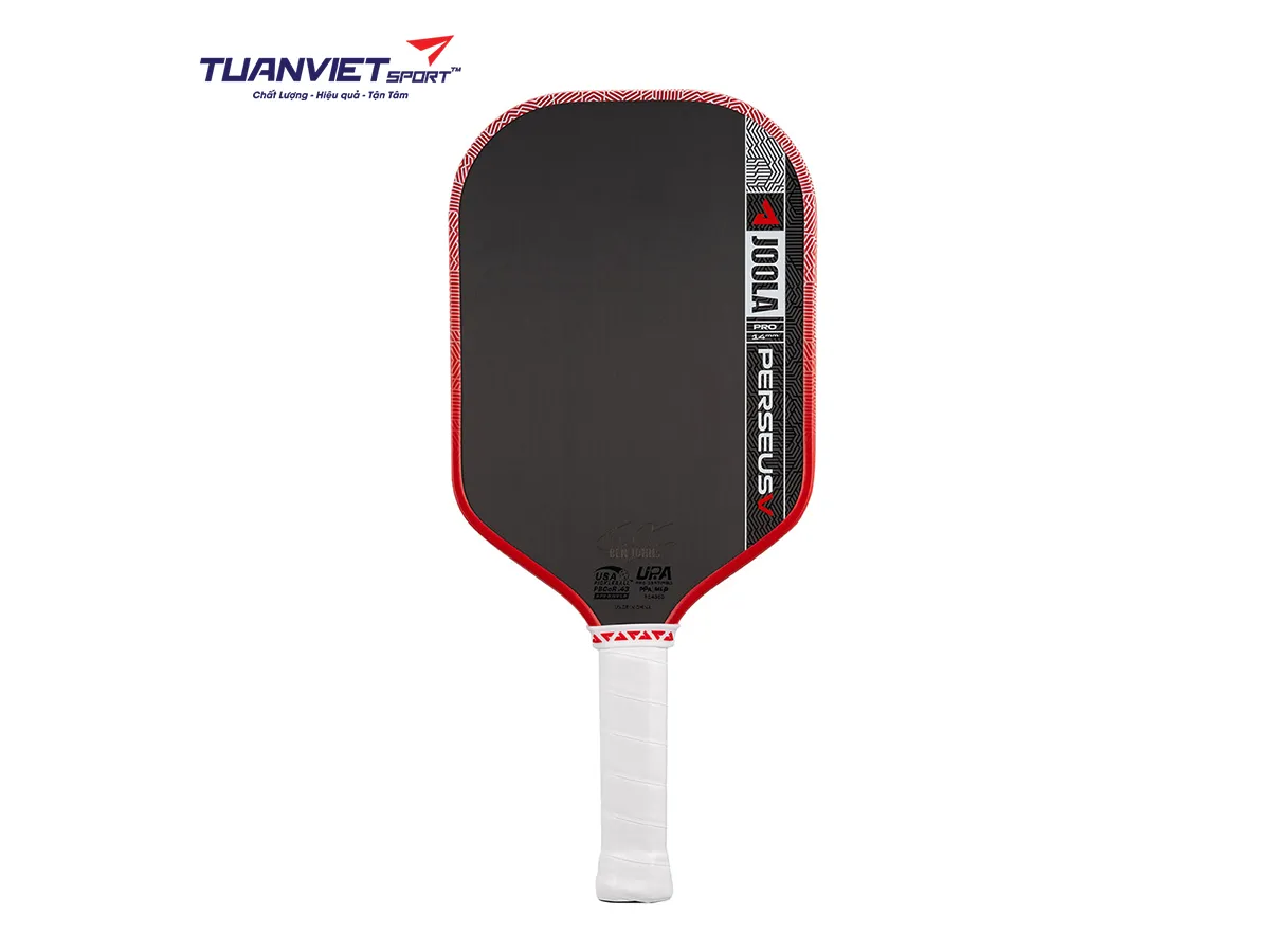 Vợt Pickleball JOOLA Perseus Pro V Ben Johns Blaze Red 14mm