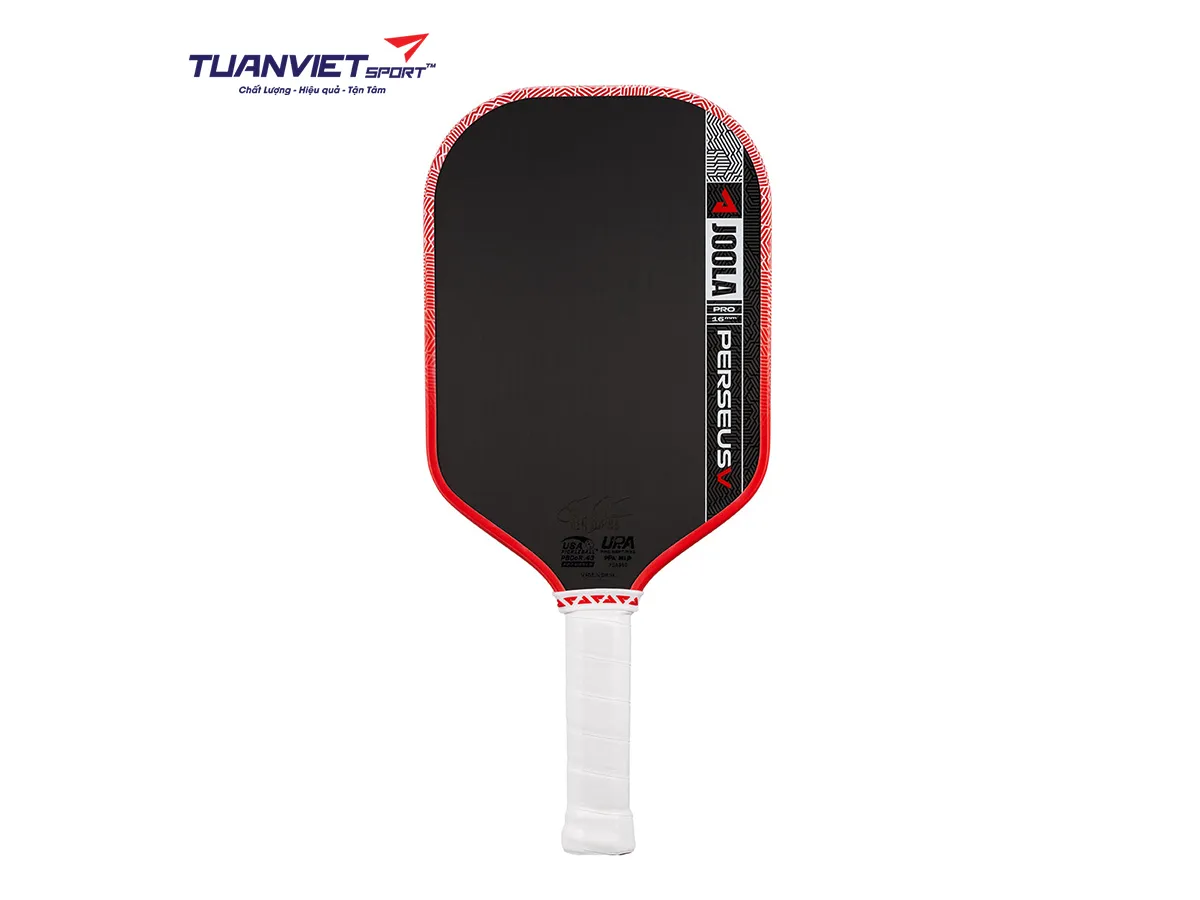 Vợt Pickleball JOOLA Perseus Pro V Ben Johns Blaze Red 16mm