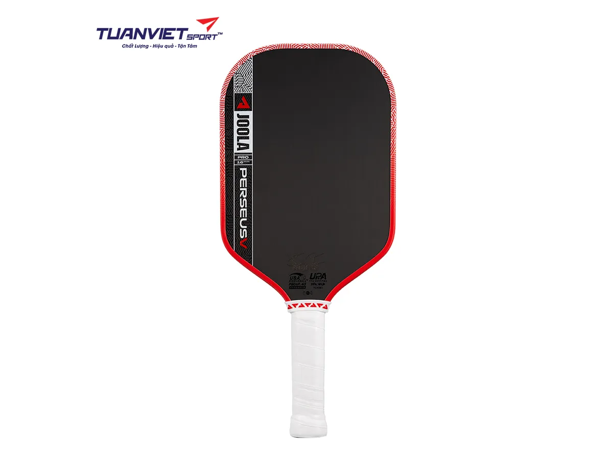 Vợt Pickleball JOOLA Perseus Pro V Ben Johns Blaze Red 16mm