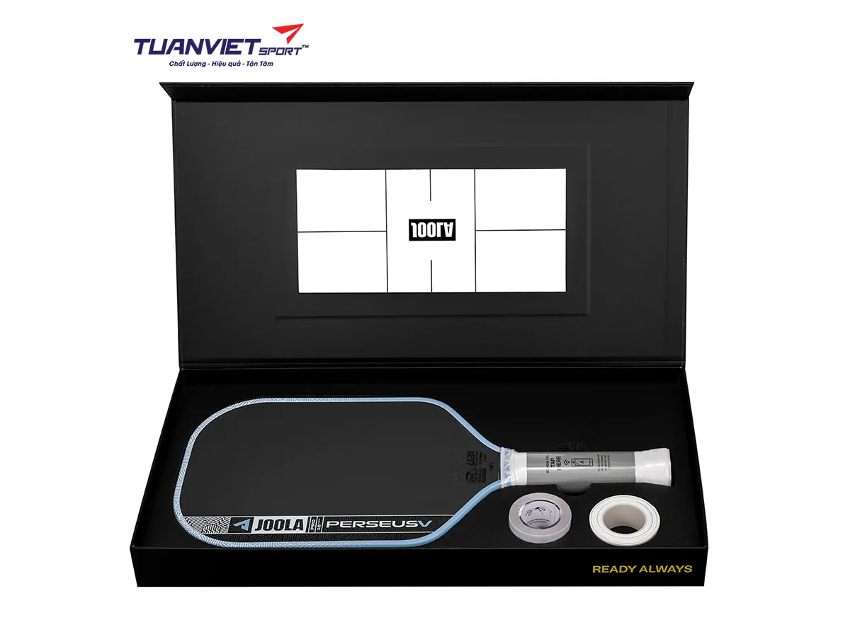 Vợt Pickleball JOOLA Perseus Pro V Simone Jardim Breeze Blue 16mm