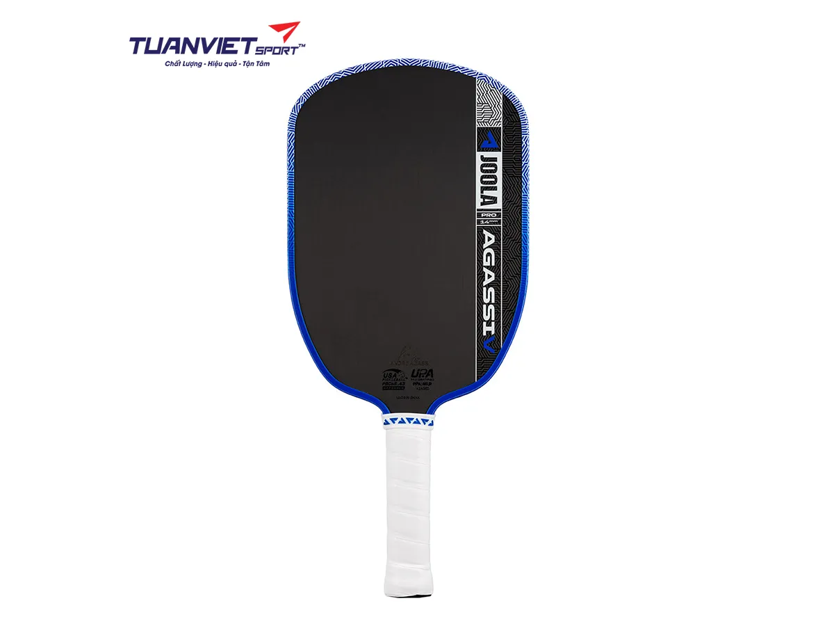 Vợt Pickleball JOOLA Agassi Pro V Andre Agassi Royal Blue 14mm