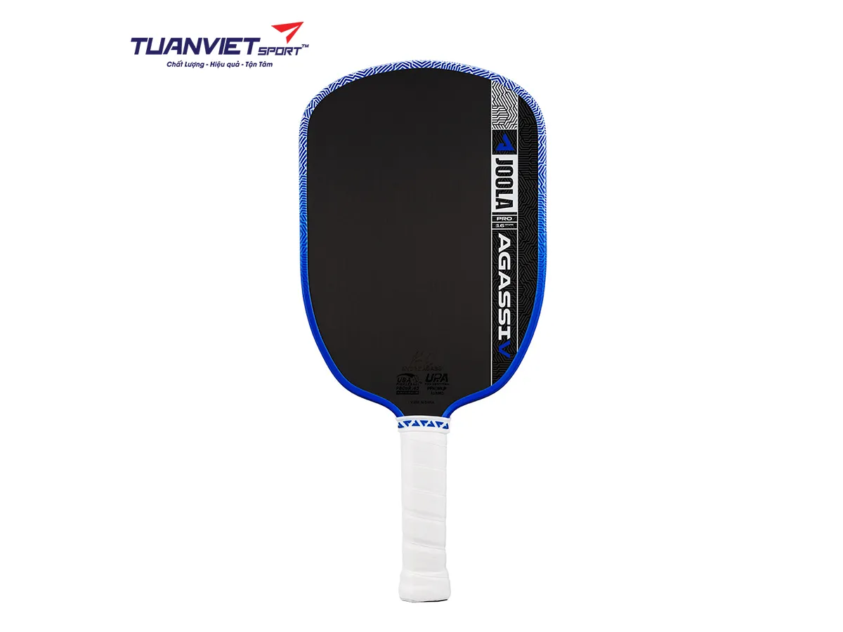 Vợt Pickleball JOOLA Agassi Pro V Andre Agassi Royal Blue 16mm