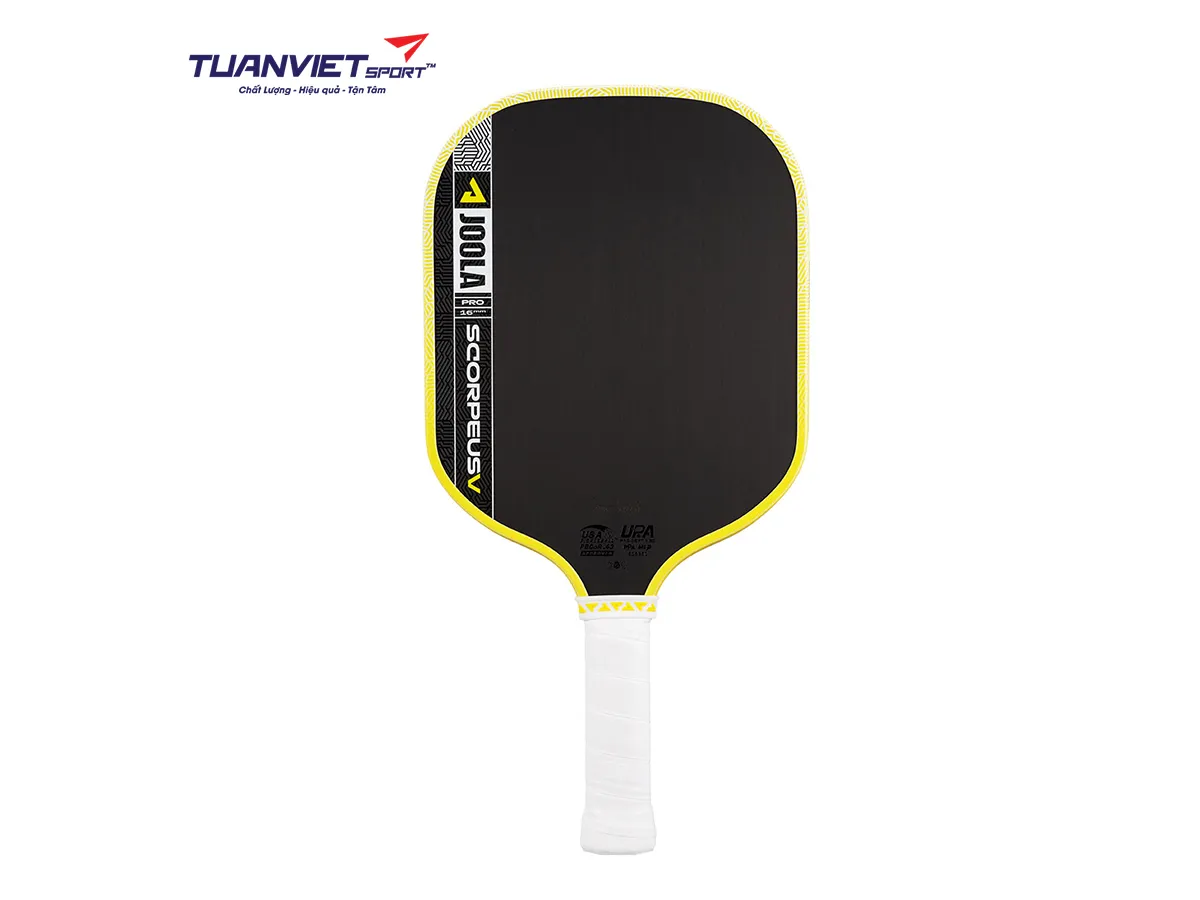 Vợt Pickleball JOOLA Scorpeus Pro V Anna Bright Yellow 16mm