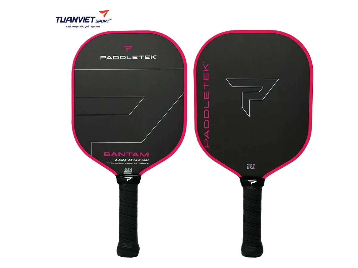 Vợt Pickleball Paddletek Bantam ESQ-C 14.3 Pink Limited Edition