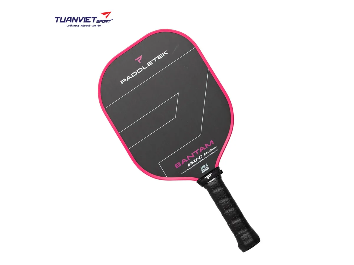 Vợt Pickleball Paddletek Bantam ESQ-C 14.3 Pink Limited Edition