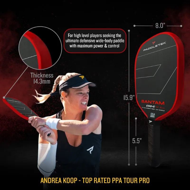 Vợt Pickleball Paddletek Bantam ESQ-C 14.3