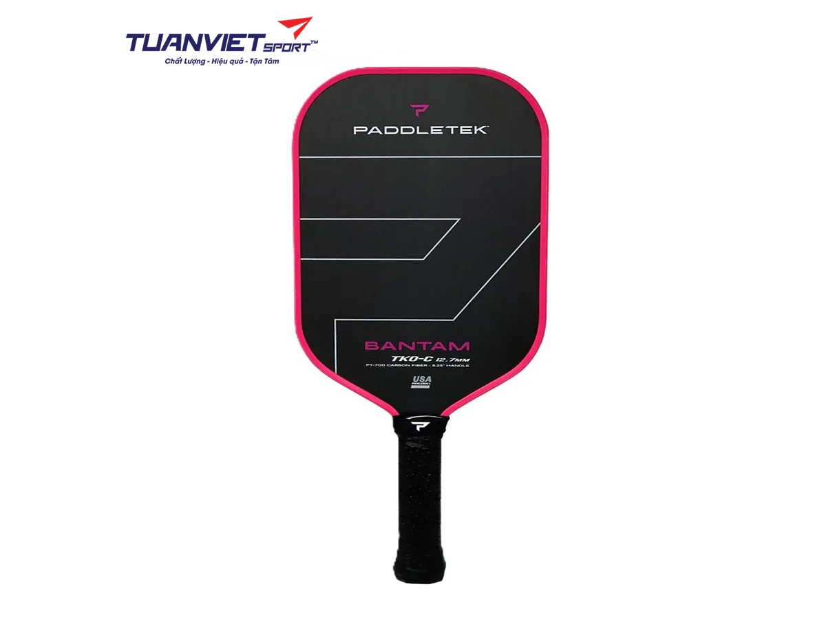 Vợt Pickleball Paddletek Bantam TKO-C 12.7 Pink Limited Edition