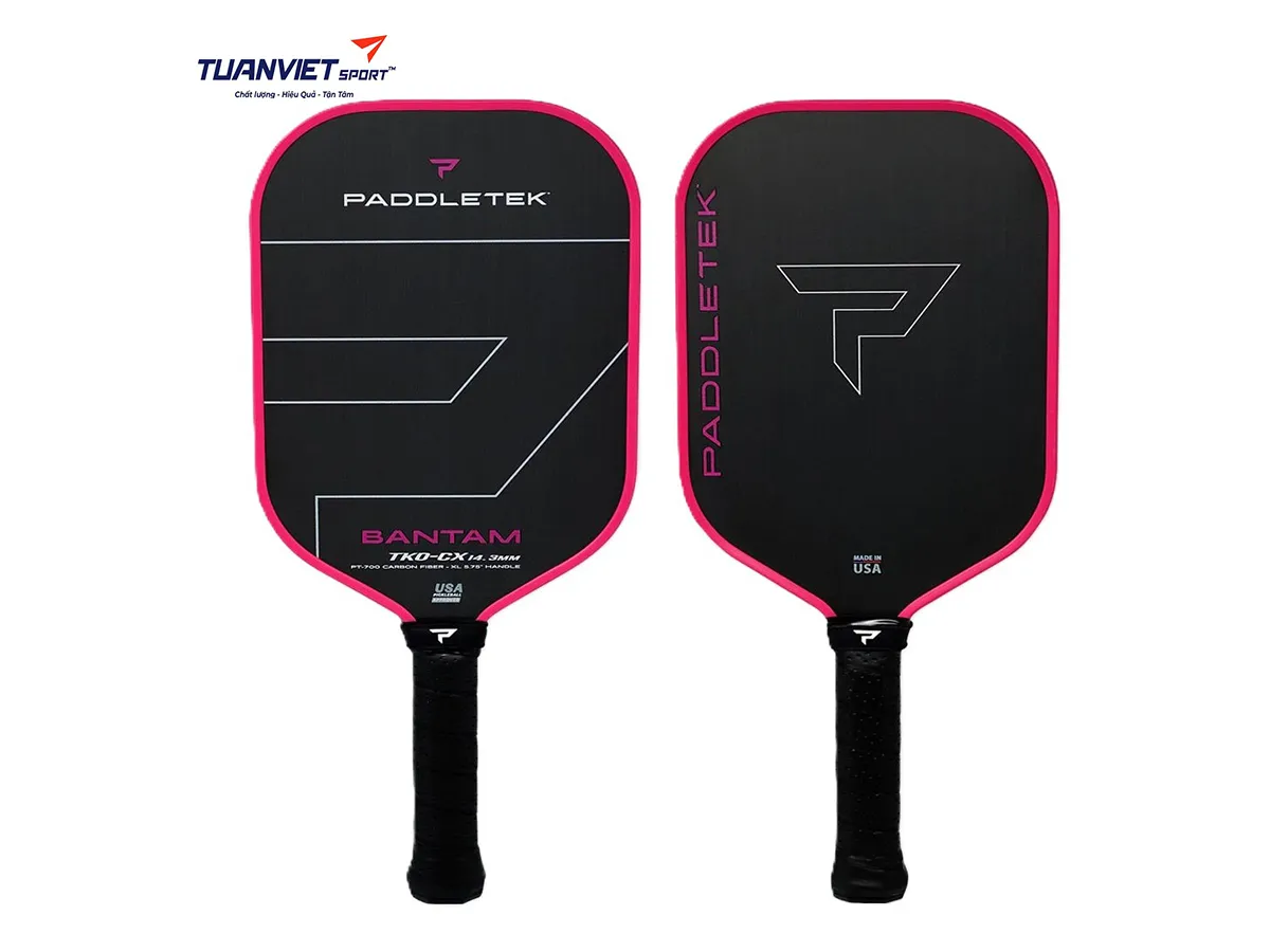 Vợt Pickleball Paddletek Bantam TKO-CX 14.3 Pink Limited Edition
