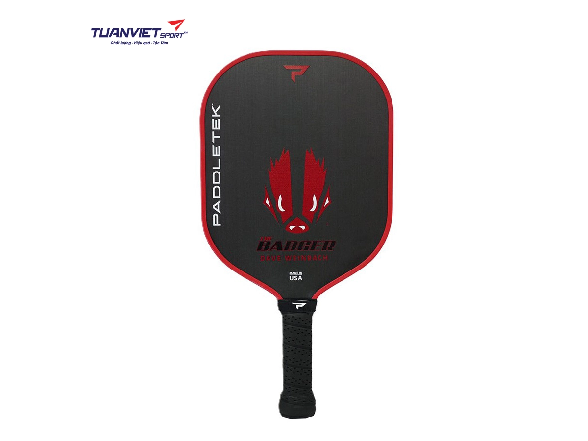 Vợt Pickleball PADDLETEK Tempest Wave Pro-C The Badger Edition