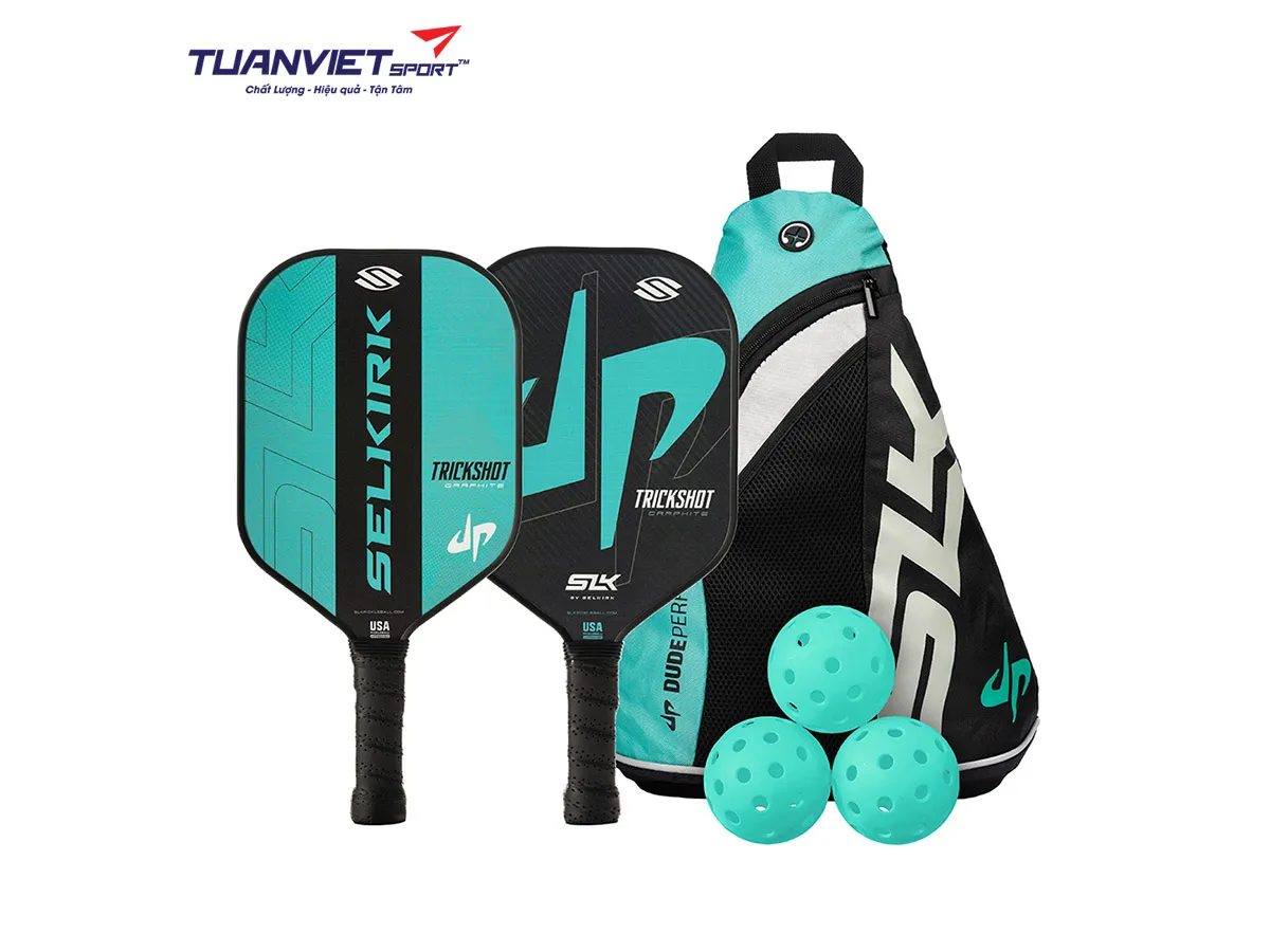 Bộ Vợt Pickleball Selkirk & Dude Perfect Trickshot