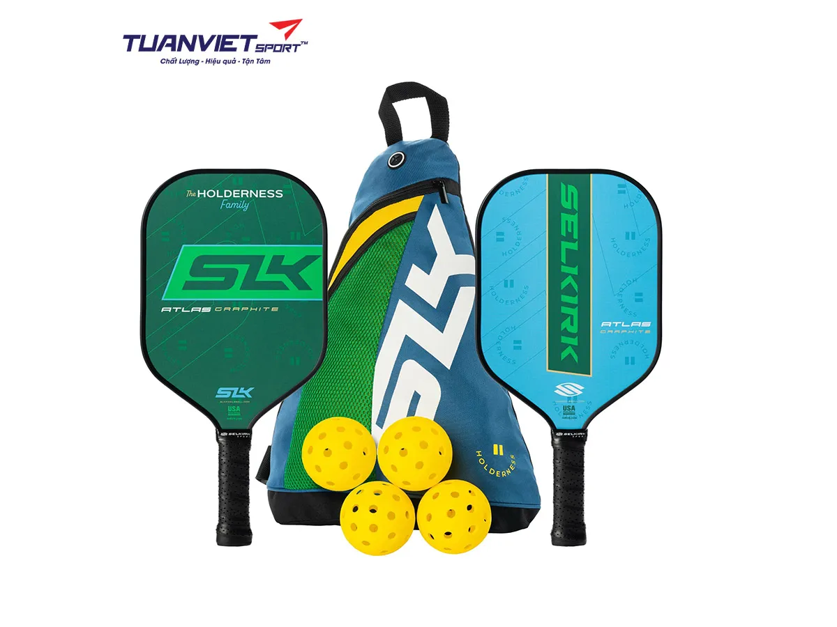 Bộ vợt Pickleball Selkirk & The Holderness Family