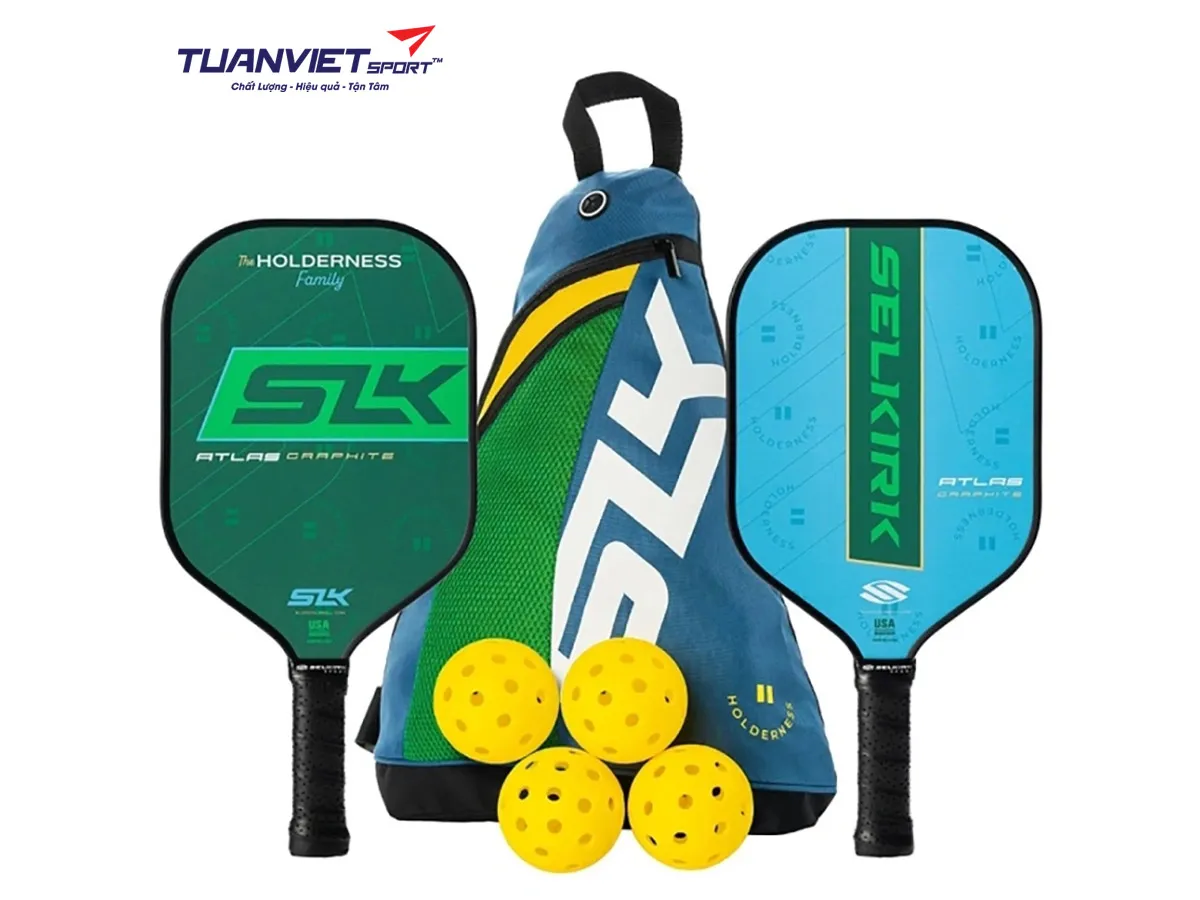 Bộ vợt Pickleball Selkirk & The Holderness Family