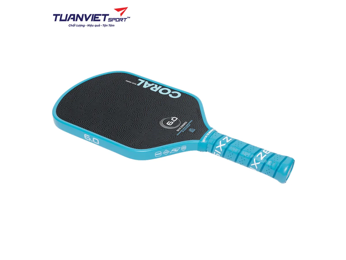 Vợt Pickleball Six Zero Coral Hybrid