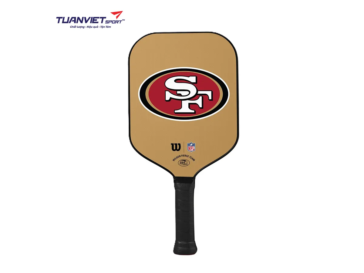 Vợt Pickleball Wilson Fierce Team NFL 49ERS