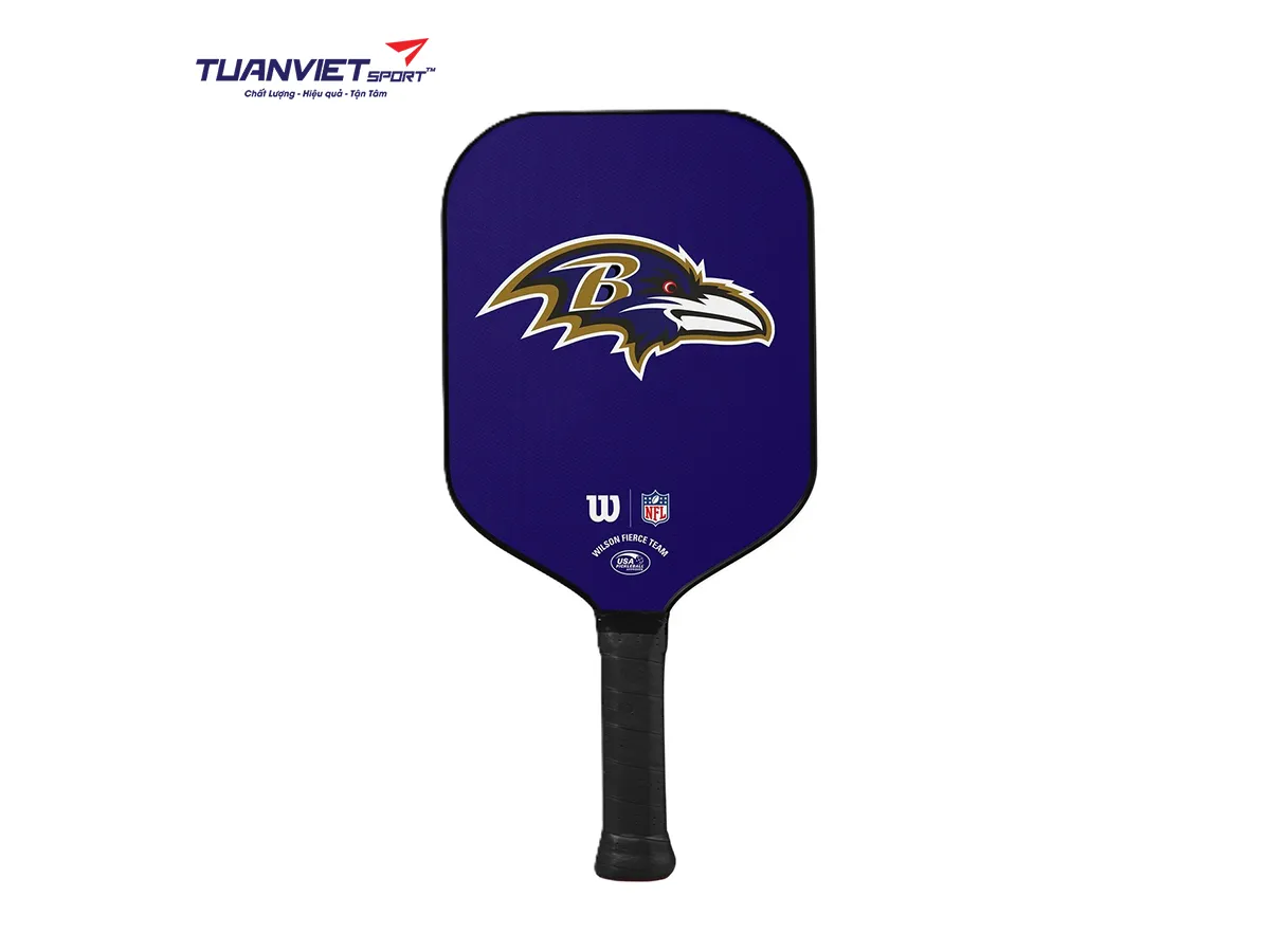Vợt Pickleball Wilson Fierce Team NFL RAVENS
