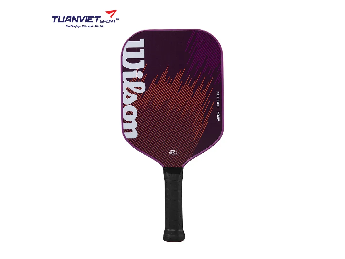 Vợt Pickleball Wilson Fierce Team Paddle Purple