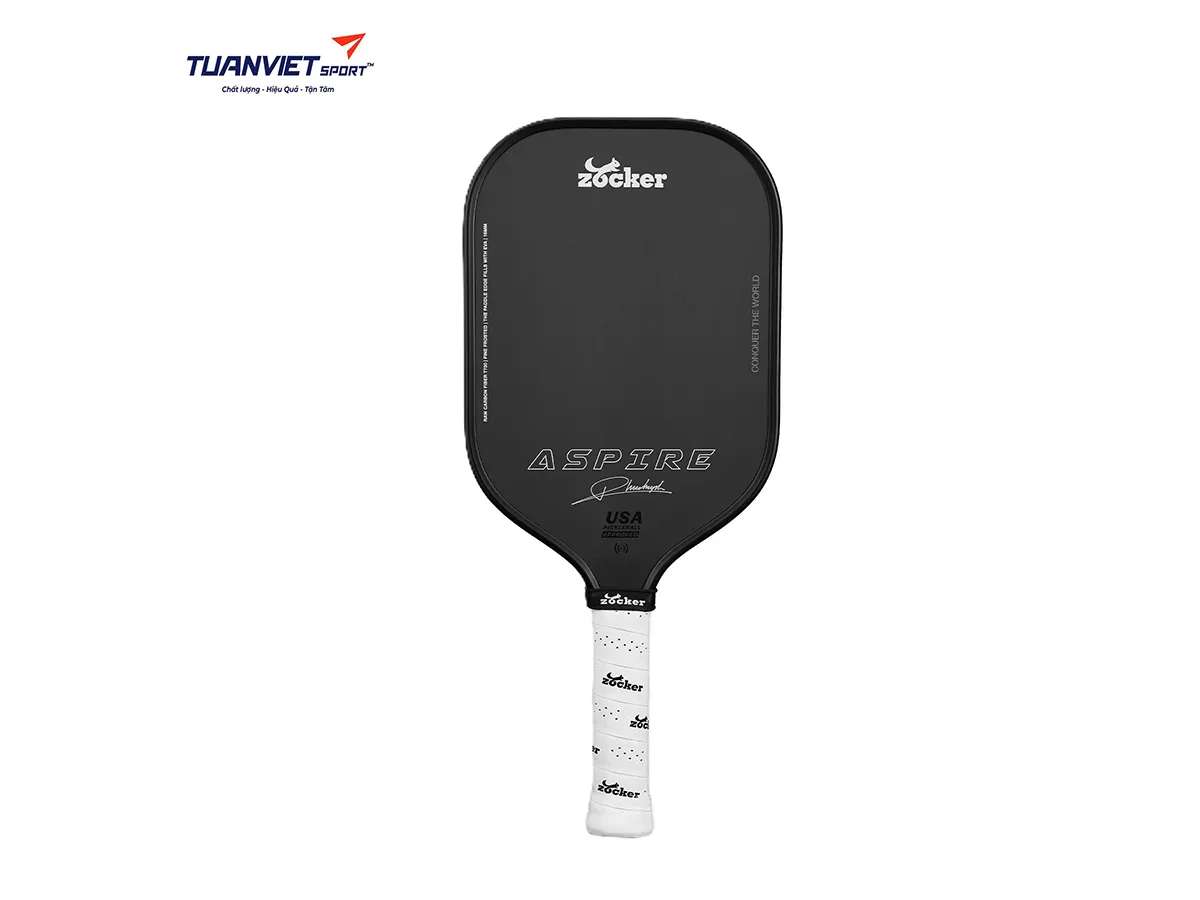 Vợt Pickleball Zocker Aspire x Phúc Huỳnh Black Edition