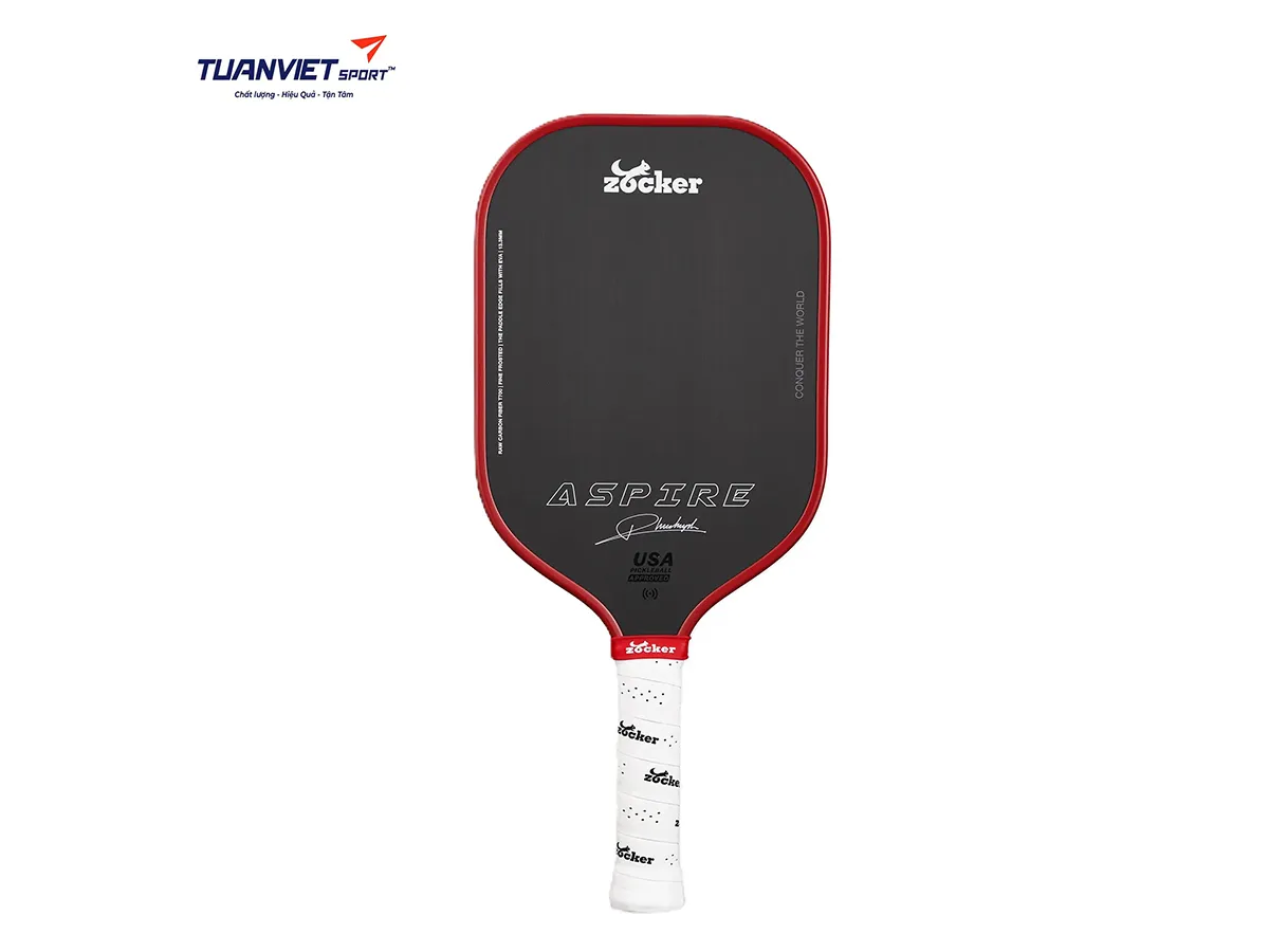 Vợt Pickleball Zocker Aspire x Phúc Huỳnh Red Edition