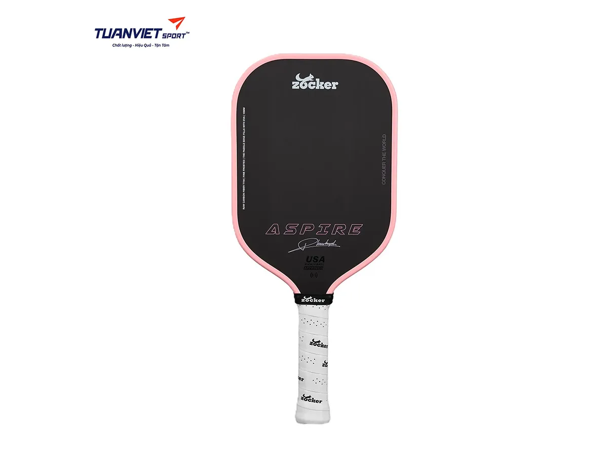 Vợt Pickleball Zocker Aspire x Phúc Huỳnh Pink Edition