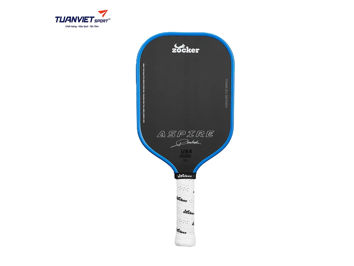 Vợt Pickleball Zocker Aspire x Phúc Huỳnh Blue Edition