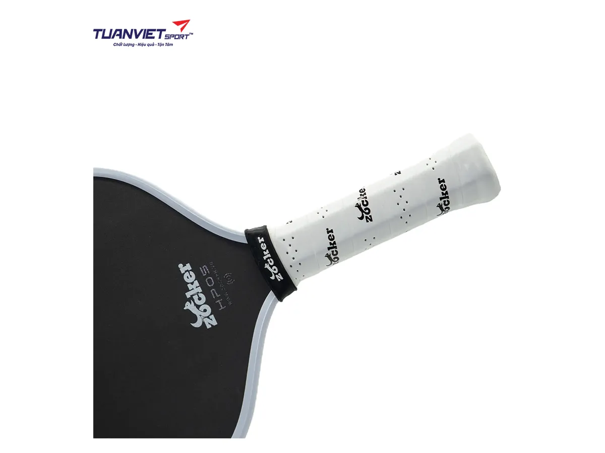 Vợt Pickleball Zocker Happy HP05 Pro Series Control White/Purple
