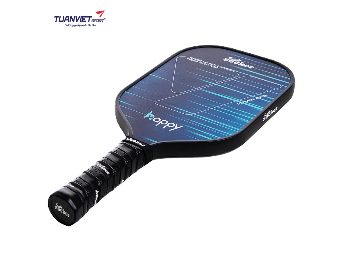Vợt Pickleball Zocker Happy HP1 Standard Black
