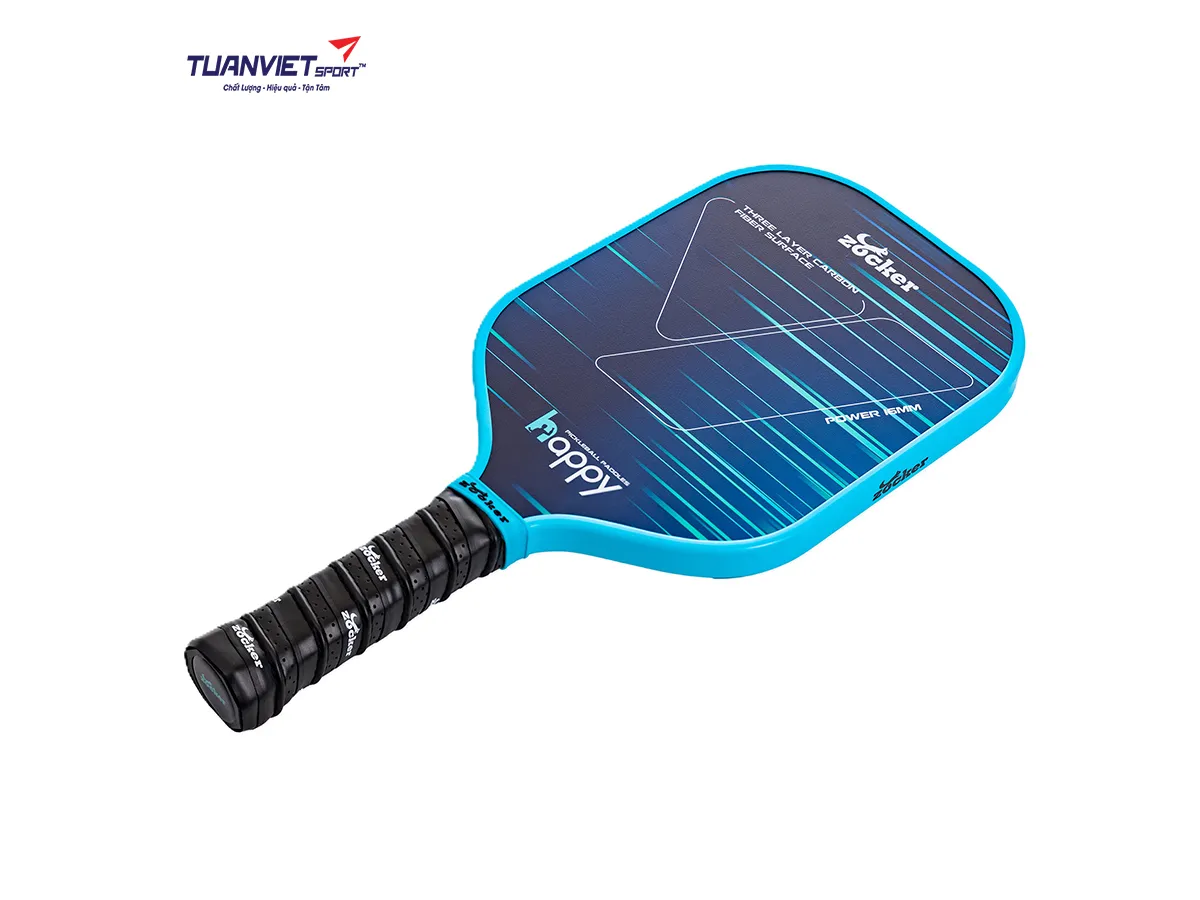 Vợt Pickleball Zocker Happy HP1 Standard Blue