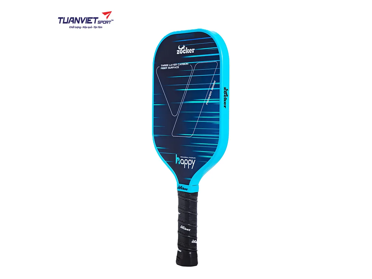 Vợt Pickleball Zocker Happy HP1 Standard Blue
