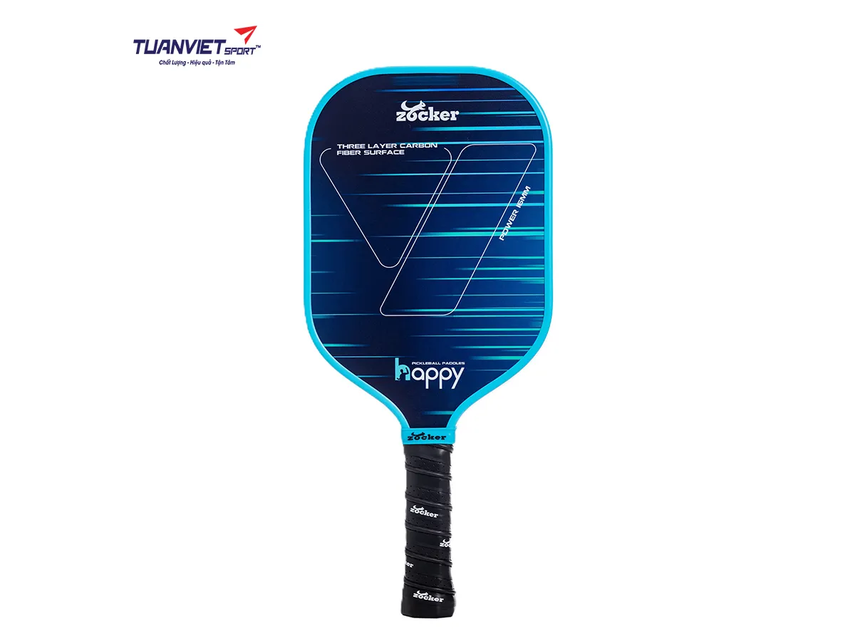 Vợt Pickleball Zocker Happy HP1 Standard Blue