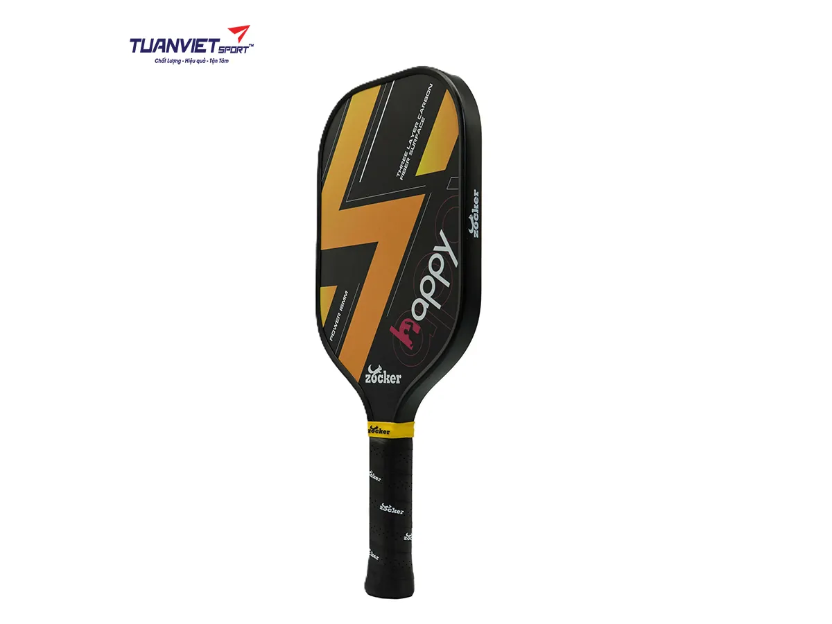 Vợt Pickleball Zocker Happy HP1 Standard Thunder Gold