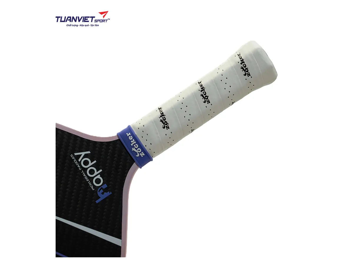 Vợt Pickleball Zocker HP02 Plus Edgeless Super Quality Blue-Pink