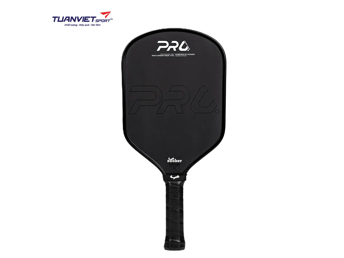 Vợt Pickleball Zocker HP06 Pro Series Power - Black