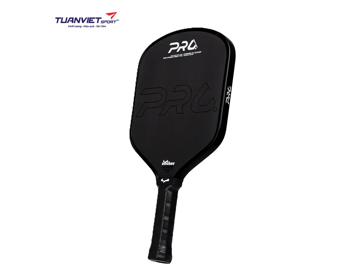 Vợt Pickleball Zocker HP06 Pro Series Power - Black