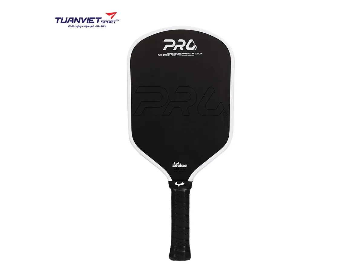 Vợt Pickleball Zocker HP06 Pro Series Power - White