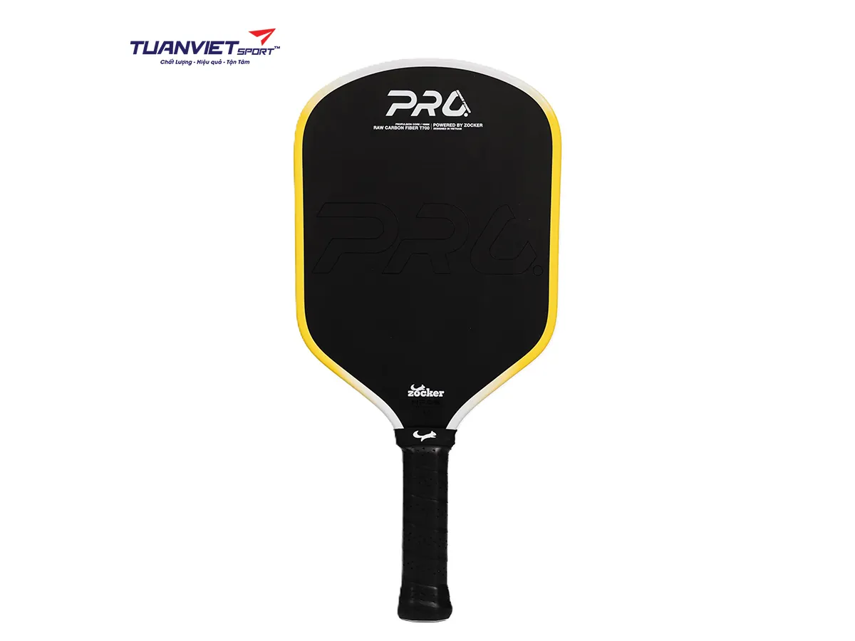 Vợt Pickleball Zocker HP06 Pro Series Power - Yellow