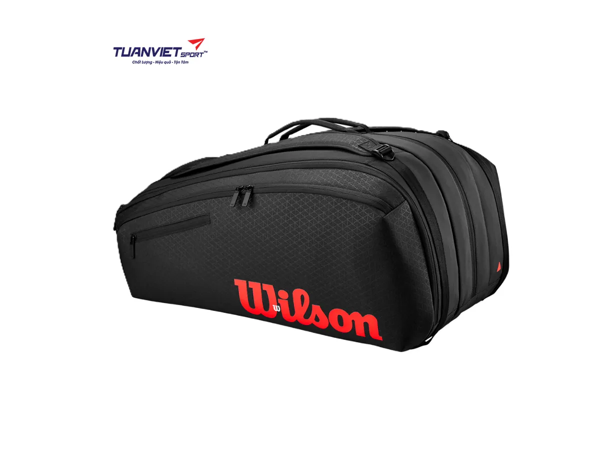 Túi Đựng Vợt Tennis Wilson Clash V3 Super Tour 15 Pack