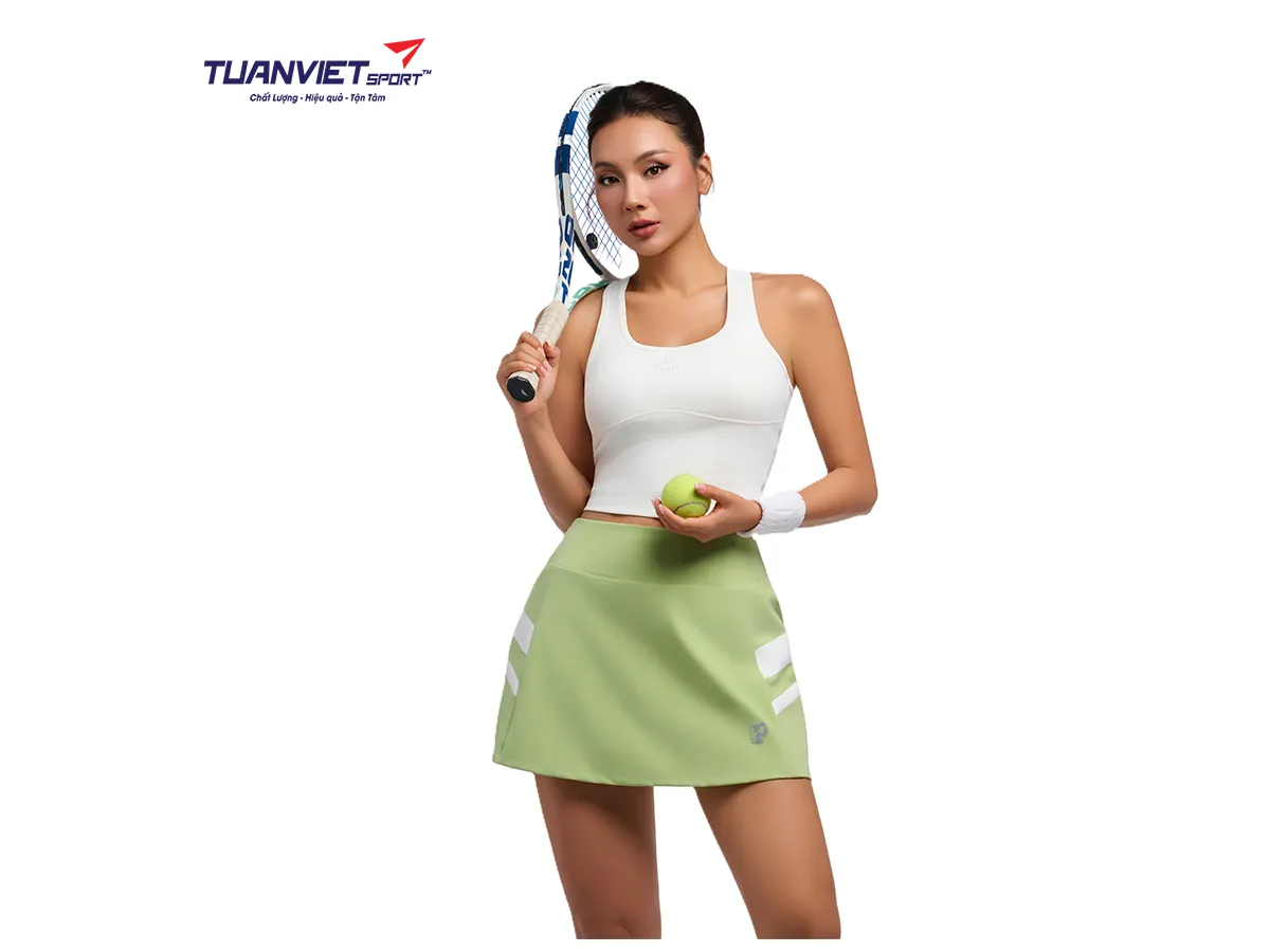 Chân váy chữ A ngắn đẹp nữ PILI có quần bảo hộ
