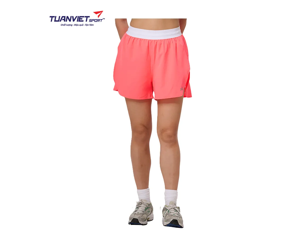 Quần Short Thể Thao Nữ PILI Phối Vạt Chéo