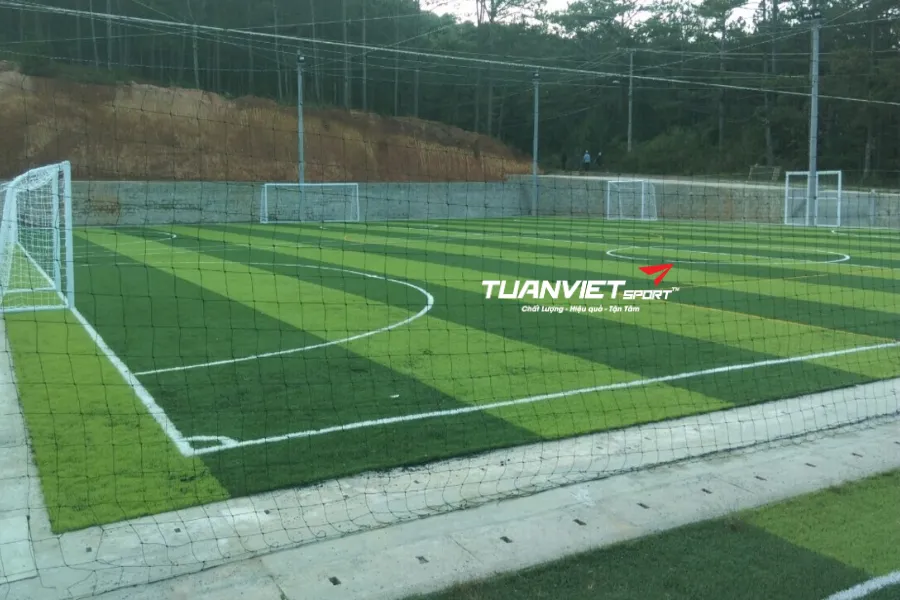 Kích thước sân bóng đá mini và tiêu chuẩn thiết kế