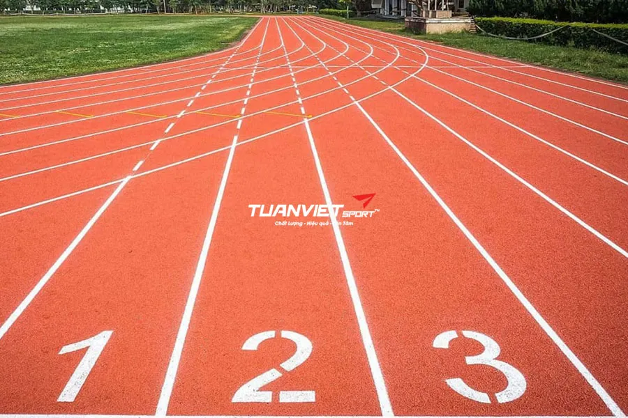 Cách tính kích thước đường chạy điền kinh chuẩn IAAF từ bán kính đến làn chạy