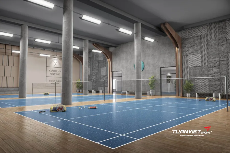 Cách làm sân cầu lông tại nhà đúng chuẩn kích thước và tiết kiệm chi phí
