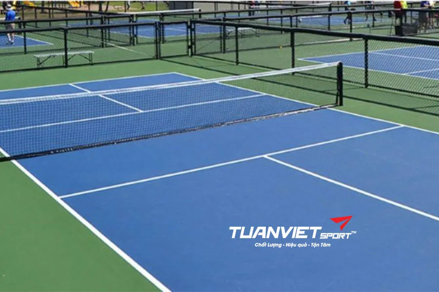 Những lỗi thi công sân pickleball khiến mặt sân bong tróc sớm