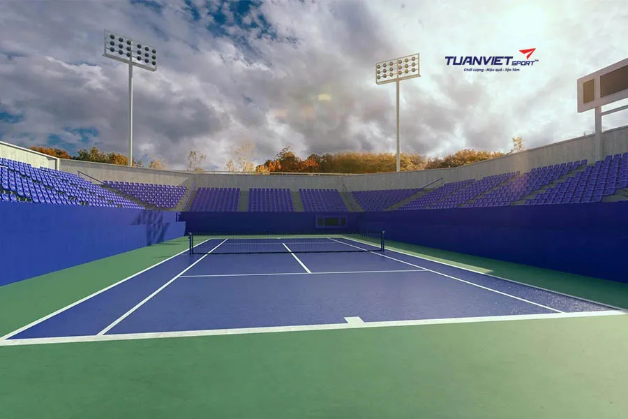 20+ mẫu sân tennis đẹp nhất thế giới sang trọng và đẳng cấp quốc tế