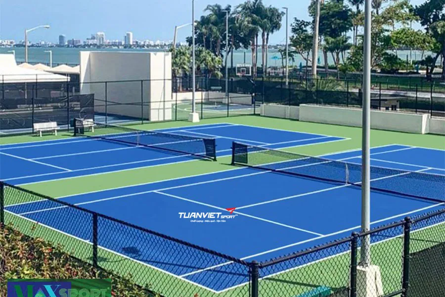 Quy trình thi công sân Tennis chuyên nghiệp