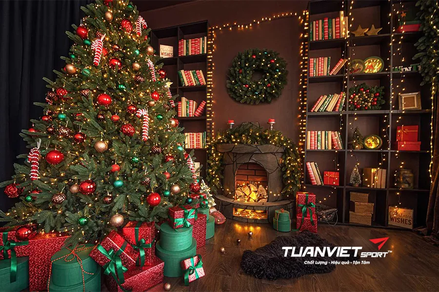 5 phụ kiện giúp cỏ nhân tạo nổi bật hơn trong trang trí mùa Noel